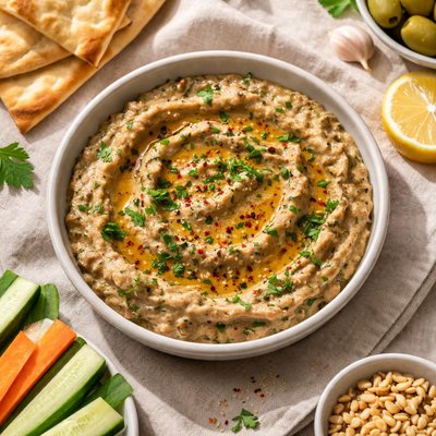 Roasted eggplant dip