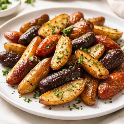 Roasted fingerling potatoes