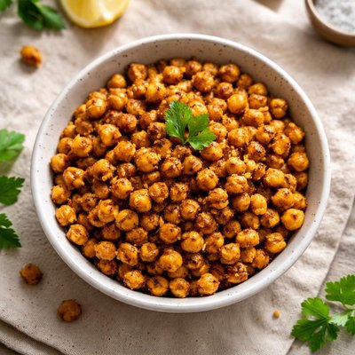 Roasted garbanzo beans