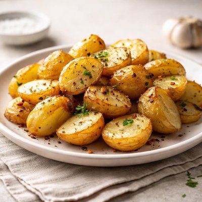 Roasted golden potato