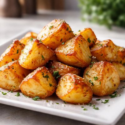 Roasted maris piper potatoes