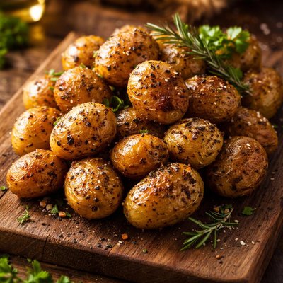 Roasted nugget potatoes