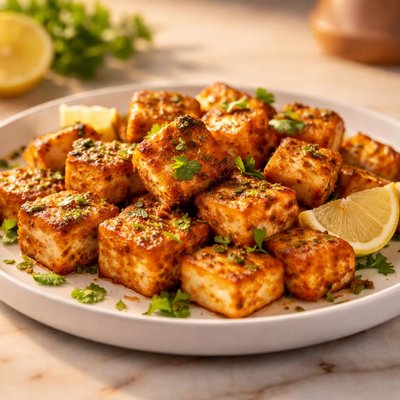 Roasted paneer