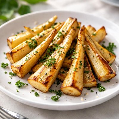 Roasted parsnips
