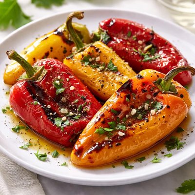 Roasted peppers