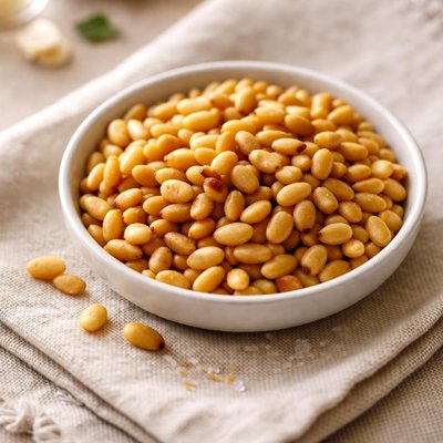 Roasted pine nuts