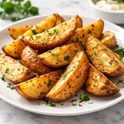 Roasted potato wedge