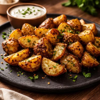 Roasted potatoes ranch