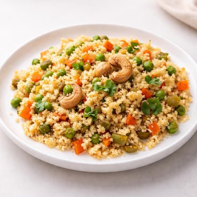 Roasted rava with veg