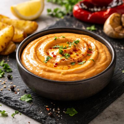 Roasted red pepper aioli
