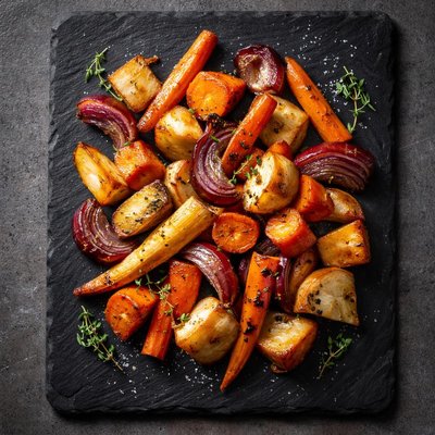 Roasted root vegetable