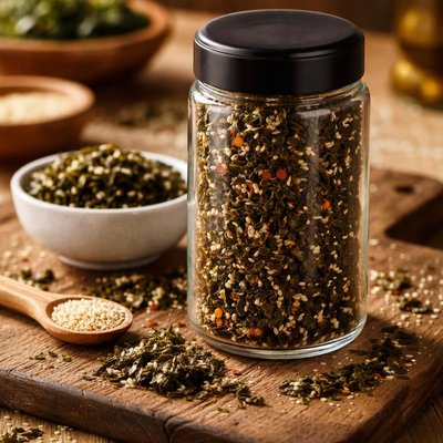Roasted seaweed shaker