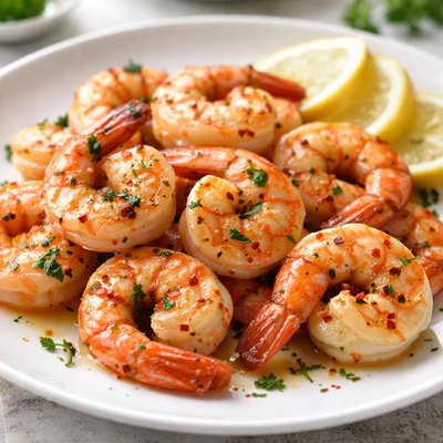 Roasted shrimp