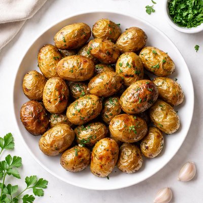 Roasted small potatoes
