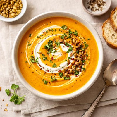 Roasted squash soup