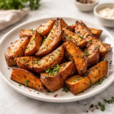 Roasted sweet potatoe