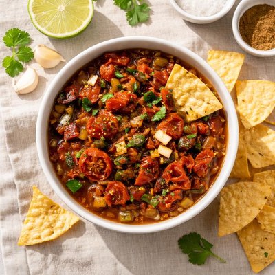 Roasted tomato salsa
