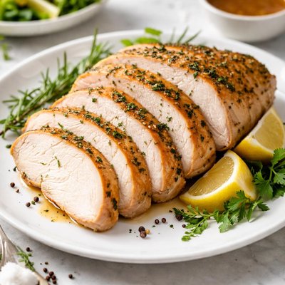 Roasted turkey breast