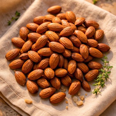 Roasted unsalted almonds