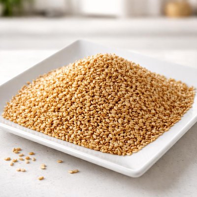 Roasted white sesame seeds