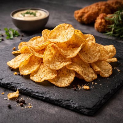 Rock deli chips crispy chicken