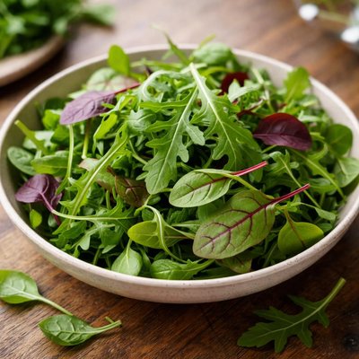 Rocket and baby leaf