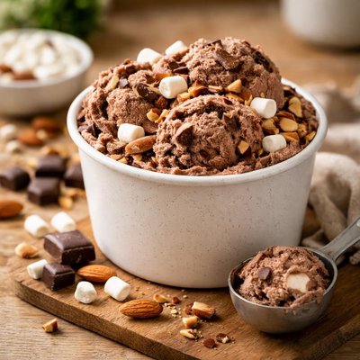 Rocky riad ice cream