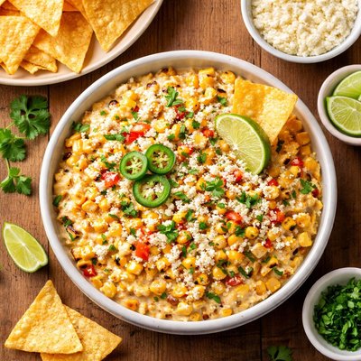 Rojo street corn dip