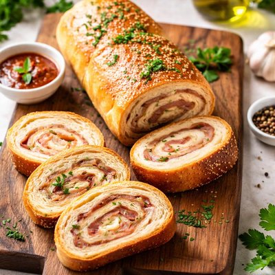 Rolled bread
