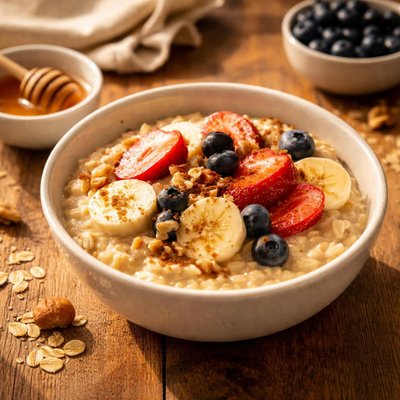 Rolled oats porridge