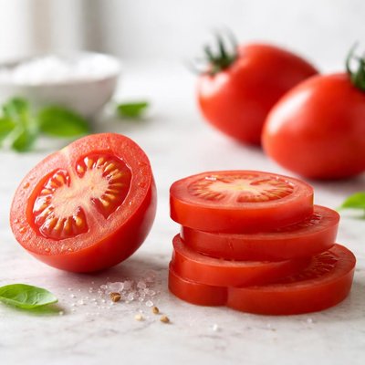 Roma tomato sliced