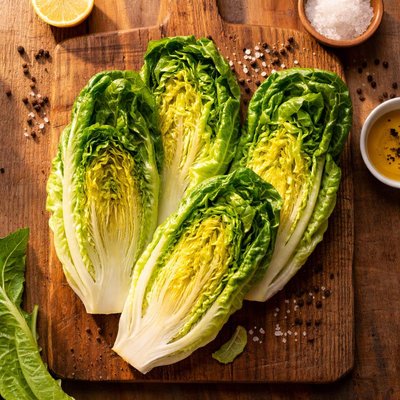 Romain lettuce heart