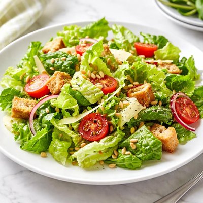 Romaine lettuce salad