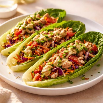 Romaine lettuce wrap