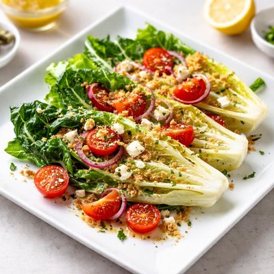 Romaine vinaigrette