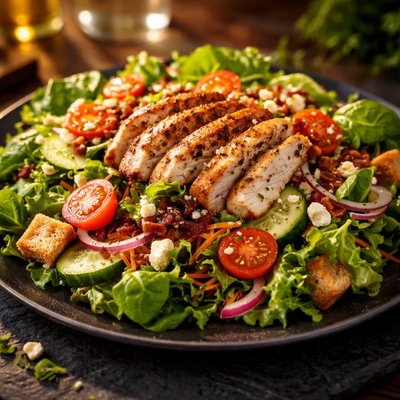 Roosters garden salad