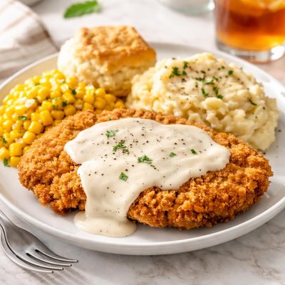 Roosters southern fried chicken steak