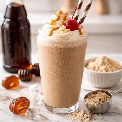 Root beer protein shake