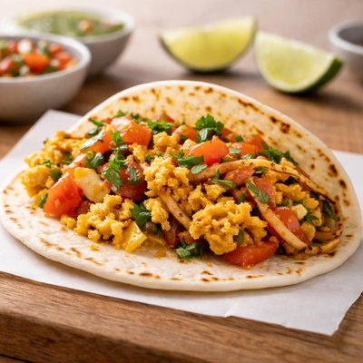 Rosas tortilla factory migas taco