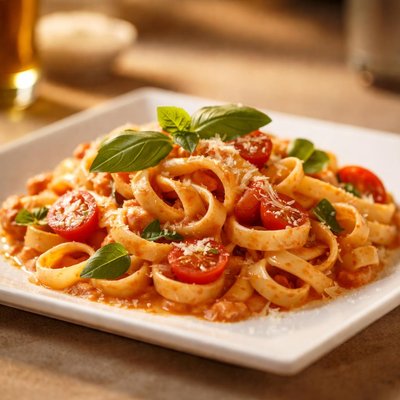 Rose pasta sotto sotto