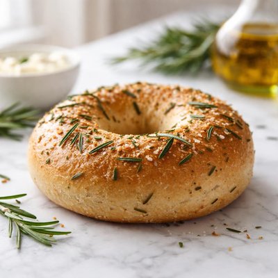 Rosemary bagel