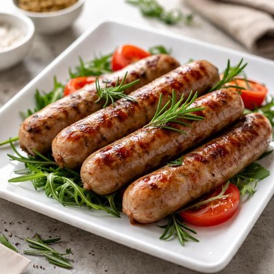 Rosemary sausage link
