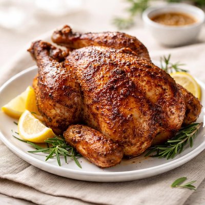 Rotisserie-style chicken