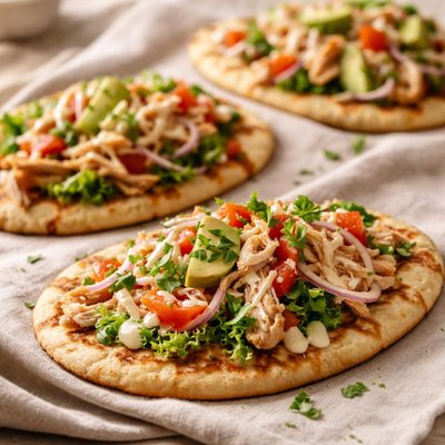 Rotisserie chicken flats