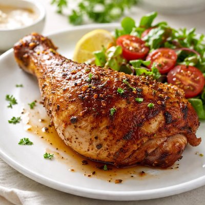 Rotisserie chicken leg