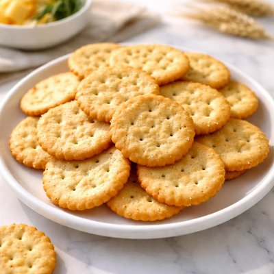 Round crackers