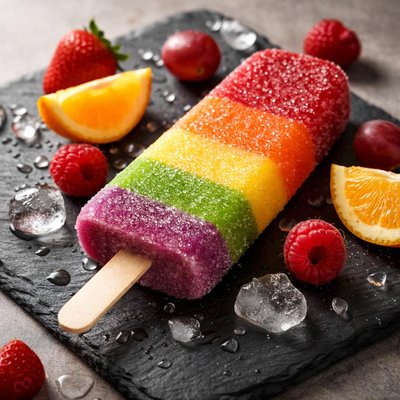 Rowntree fruit pastille lolly