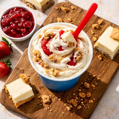 Royal new york cheesecake blizzard treat