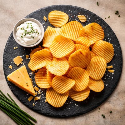 Ruffles cheddar and sour cream chips