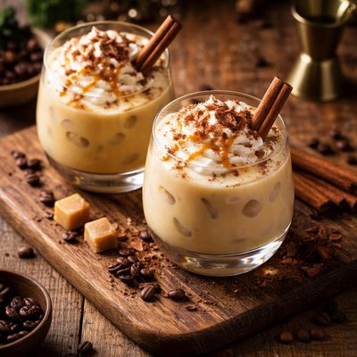 Rum baileys cocktail